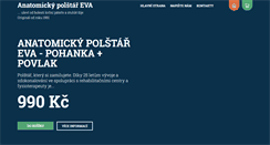 Desktop Screenshot of anatomicky-polstar.cz
