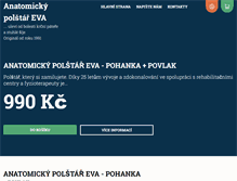 Tablet Screenshot of anatomicky-polstar.cz